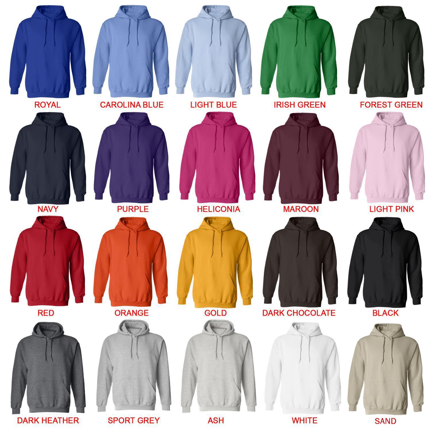 hoodie color chart - TMNT Merch